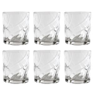 Jogo de Copos Rubi 6 Peças 320ml em Vidro Original Line