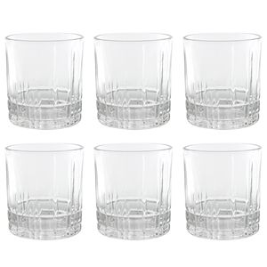 Jogo de Copos Rubi 6 Peças 345ml em Vidro Original Line