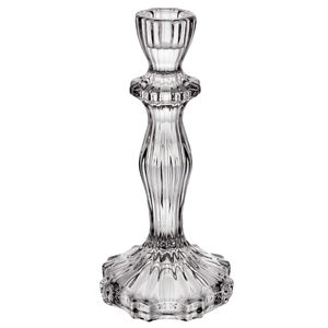 Castiçal Athenas Decorativo 20,5cm em Vidro Wolff