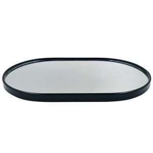 Bandeja Espelhada Oval 29,5x19,5cm em Plástico Fu Xing
