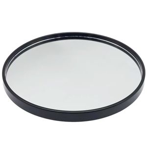 Bandeja Espelhada Redonda 22,5cm em Plástico Fu Xing
