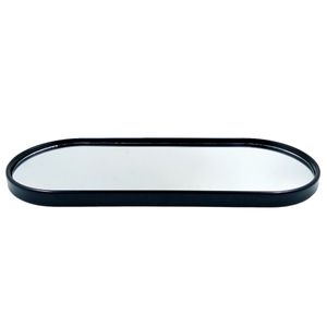 Bandeja Espelhada Oval 29,5x11,7cm em Plástico Fu Xing