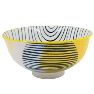 Bowl Estampada 11,5x6cm em Cerâmica Lila Home