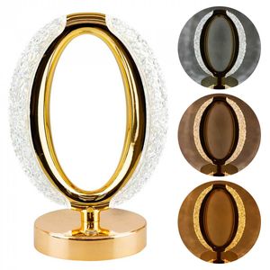 Luminária Oval Decorativa LED 21x13cm em Plástico Taimes