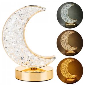Luminária Lua Decorativa LED 20x13cm em Plástico Taimes