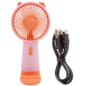 Mini Ventilador Portátil C/ Suporte 16,8cm em Plástico Interponte