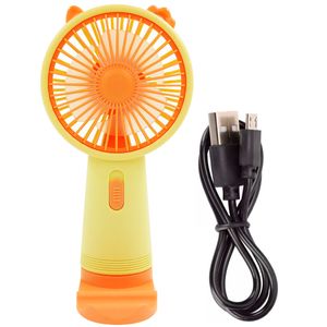 Mini Ventilador Portátil C/ Suporte 16,8cm em Plástico Interponte