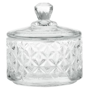Potiche Decorativo 6,5cm em Vidro Dagia