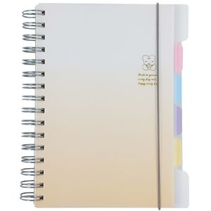 Caderno de Anotação C/ Divisórias 14,5x21cm em Papel Michael Judi