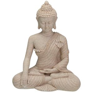 Buda Decorativo 21x26cm em Resina Mabruk
