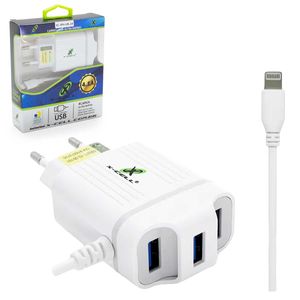 Carregador Ultra Rápido Lightning IPhone em Plástico X-Cell