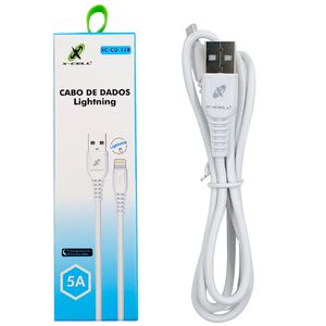 Cabo de Dados Lightning IPhone 1m em Plástico X-Cell