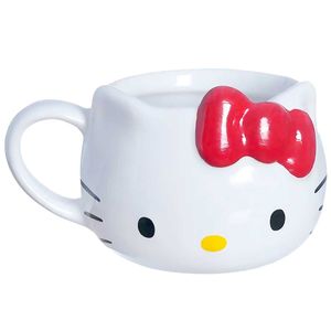 Caneca Hello Kitty Decorativo 550ml em Cerâmica Zona Criativa