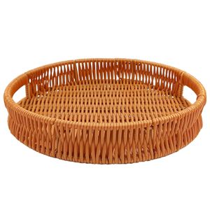 Bandeja Redonda C/ Alça 25cm em PVC FWB
