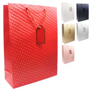 Sacola P/ Presente Bolinhas 42x31cm em Papel FWB