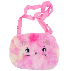 Bolsa de Pelúcia Infantil 20x10cm em Poliéster Interponte