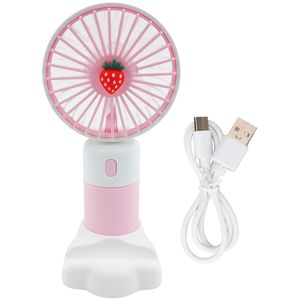 Mini Ventilador Portátil C/ Suporte 15,5cm em Plástico Interponte