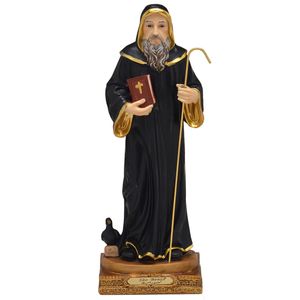 São Bento Decorativo 13cm em Resina Mabruk