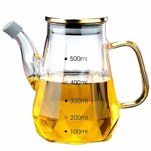 Galheteiro C/ Tampa 550ml em Vidro Fu Xing
