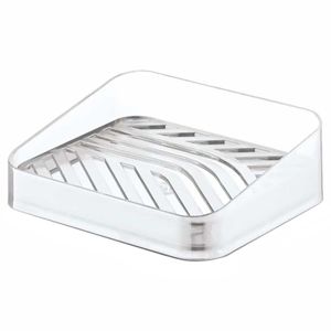 Saboneteira Slim 8,3x9,5cm em Plástico UZ