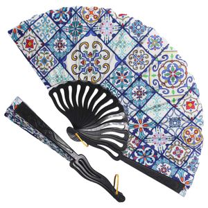 Leque Estampado 24cm em Plástico Interponte