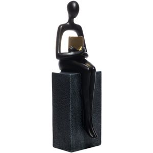 Mulher Educação Decorativa 28cm em Resina Wolff