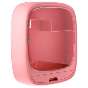 Porta Cosméticos P/ Parede 32x25cm em Plástico Kehome