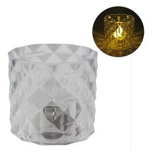 Vela Decorativa Led 5cm em Plástico Interponte