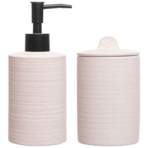 Kit Banheiro Sand 2 Peças em Cerâmica Lyor