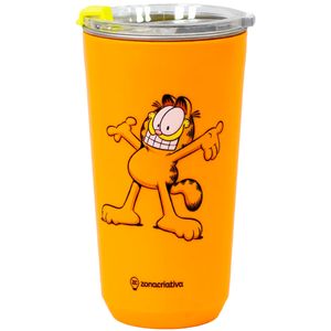 Copo Térmico Sky Garfield 500ml em Aço Inox Zona Criativa