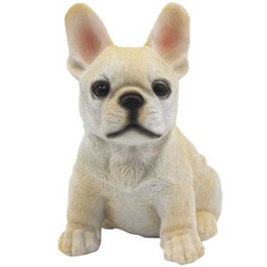 Cachorro Buldog Decorativo 14x13cm em Resina Youbai