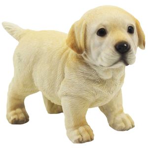 Cachorro Labrador Decorativo 11x17cm em Resina Youbai