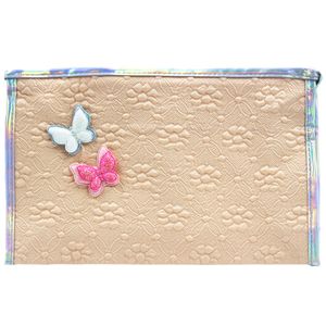 Nécessaire Borboleta C/ Alça 25,5x16,5cm em Poliéster Rubys