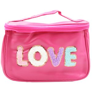 Nécessaire Love C/ Alça 21x14cm em Poliéster Rubys