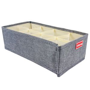 Organizador Retangular C/ 7 Divisórias 32x16cm em Poliéster Kehome