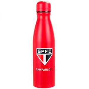 Garrafa São Paulo FC 600ml em Alumínio Mileno