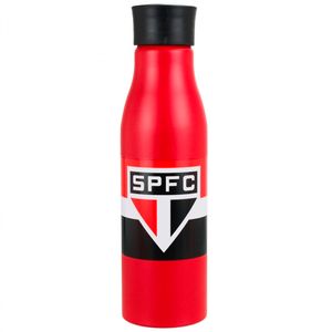 Garrafa São Paulo FC 600ml em Alumínio Mileno