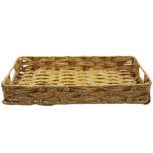 Bandeja Retangular 34x25cm em Plástico Javick