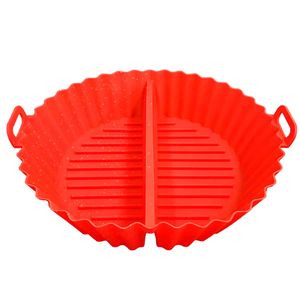 Forma P/ Airfryer C/ Divisória 20cm em Silicone Fu Xing