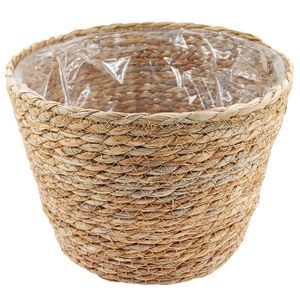 Cesta Decorativa 25cm em Palha Y888