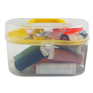 Kit Costura C/ Maleta 18 Peças 7,5x11,7cm em Plástico Kehome