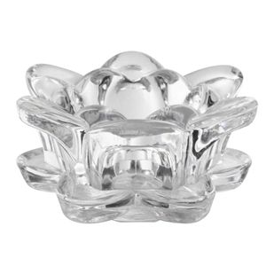 Porta Vela Flor 8,3x4,2cm em Vidro Freecom