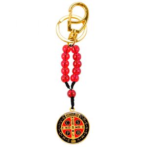Chaveiro São Bento 12,5cm em Metal Taimes
