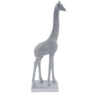 Girafa Strass Decorativa 33cm em Resina Brascontinetal