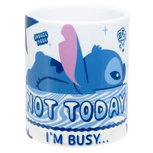 Caneca Pop Stitch Not Today 350ml em Cerâmica Zona Criativa