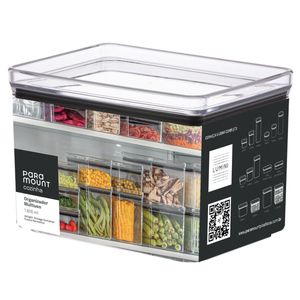 Organizador Multiuso Lumini 1800ml em Plástico Paramount Plásticos