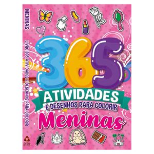Livro 365 Atividades Meninas 23x15,5cm em Papel Editora Online