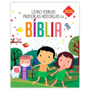 Livro Primeiras Histórias da Bíblia Infantil 15,3x12,5cm em Papel Editora Online