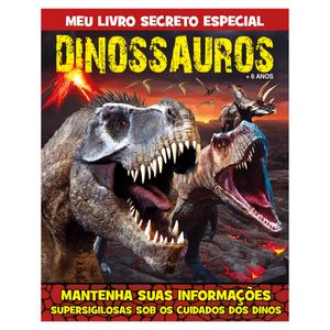 Livro Meu Livro Secreto Dinossauro C/ Caneta 20x16cm em Papel Editora Online
