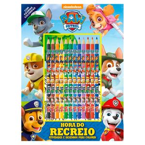 Livro Patrulha Canina P/ Colorir 27,5x20,5cm em Papel Editora Online